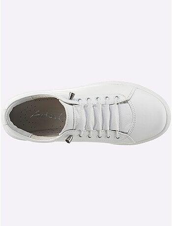 Sneakers Cuir Nappa De Vache - Taille Standard - Helline