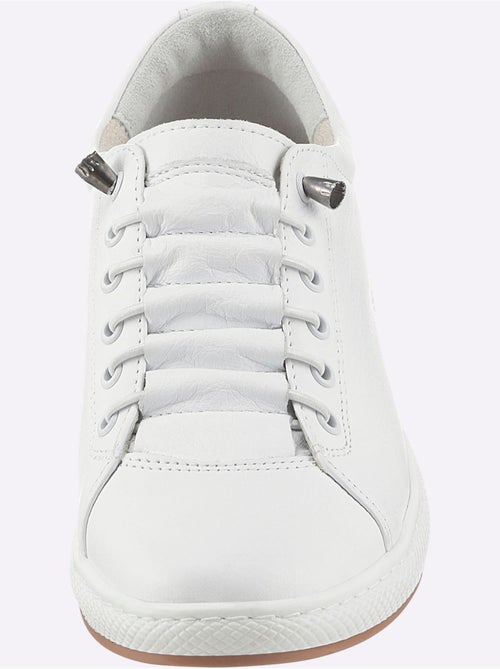 Sneakers Cuir Nappa De Vache - Taille Standard - Helline - Kiabi
