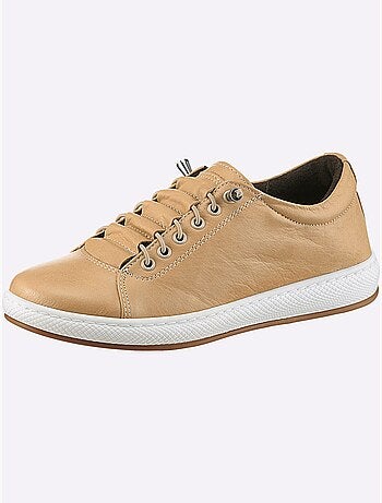 Sneakers Cuir Nappa De Vache - Taille Standard - Helline