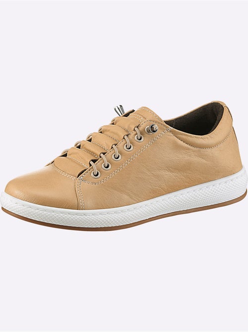 Sneakers Cuir Nappa De Vache - Taille Standard - Helline - Kiabi Sneakers Cuir Nappa De Vache - Taille Standard - Helline - Kiabi