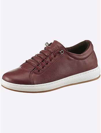 Sneakers Cuir Nappa De Vache - Taille Standard - helline