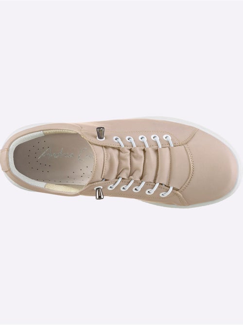 Sneakers Cuir Nappa De Vache - Taille Standard - Helline - Kiabi