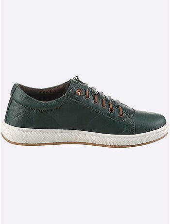 Sneakers Cuir Nappa De Vache - Taille Standard - helline