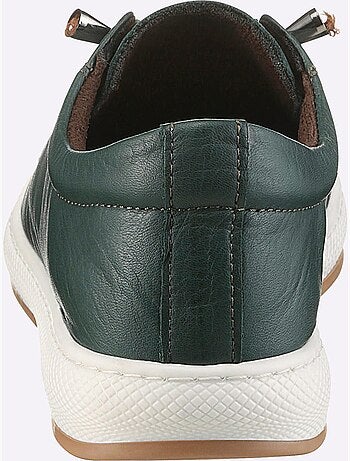 Sneakers Cuir Nappa De Vache - Taille Standard - helline