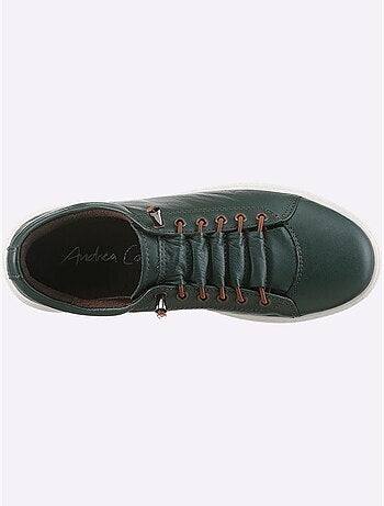 Sneakers Cuir Nappa De Vache - Taille Standard - helline