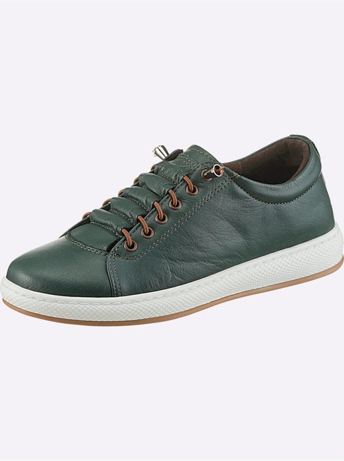 Sneakers Cuir Nappa De Vache - Taille Standard - helline - Kiabi