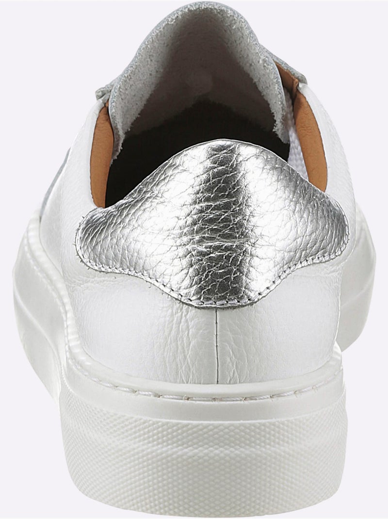 Sneakers De Fabrication Portugaise - Taille Standard - Helline Blanc - Kiabi