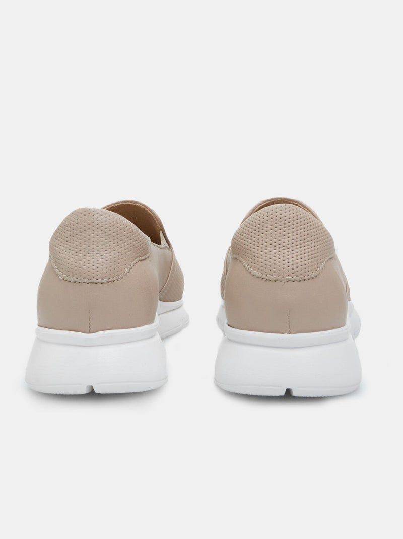 Sneakers en cuir  BATA Beige - Kiabi