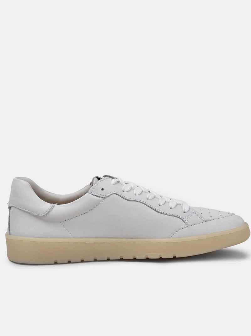 Sneakers en cuir BATA Blanc - Kiabi
