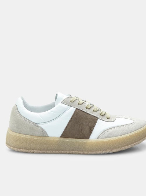 Sneakers en cuir BATA - Kiabi