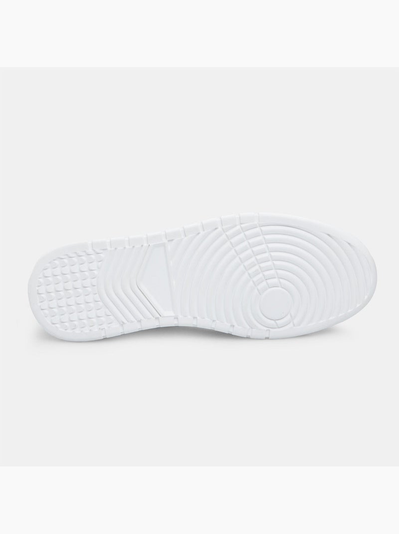 Sneakers en cuir BATA Blanc - Kiabi