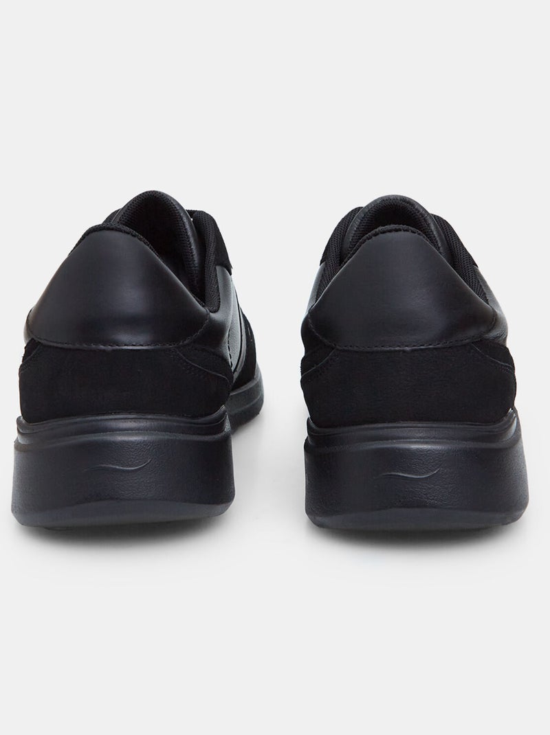 Sneakers en cuir Bata Comfit Noir - Kiabi