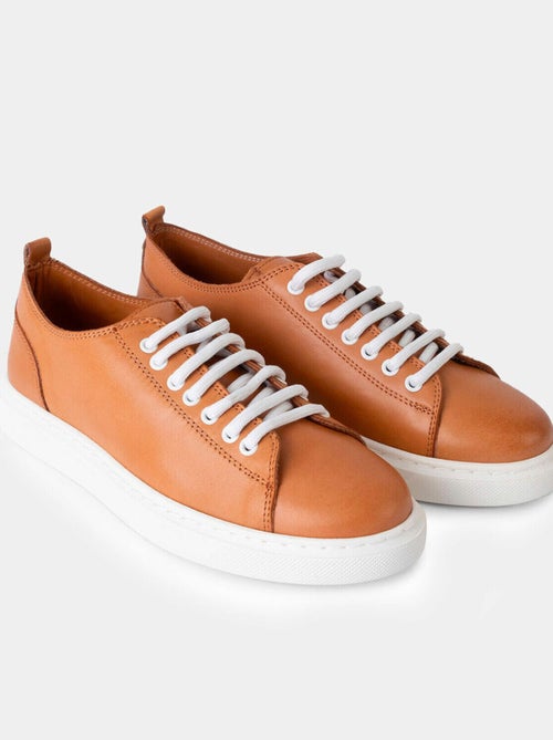 Sneakers en cuir BATA - Kiabi