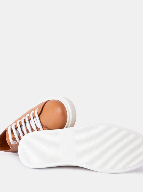 Sneakers en cuir BATA - Kiabi