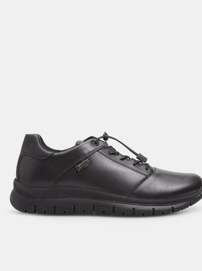 Sneakers en cuir  BATA Noir - Kiabi