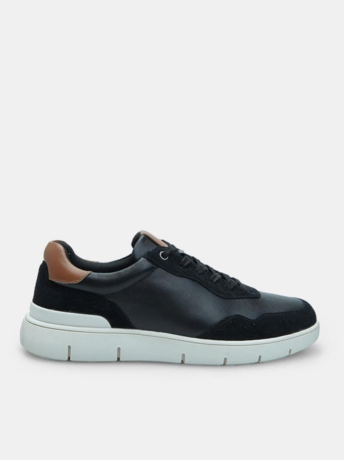 Sneakers en cuir Bata - Kiabi