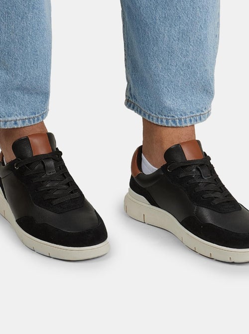 Sneakers en cuir Bata - Kiabi