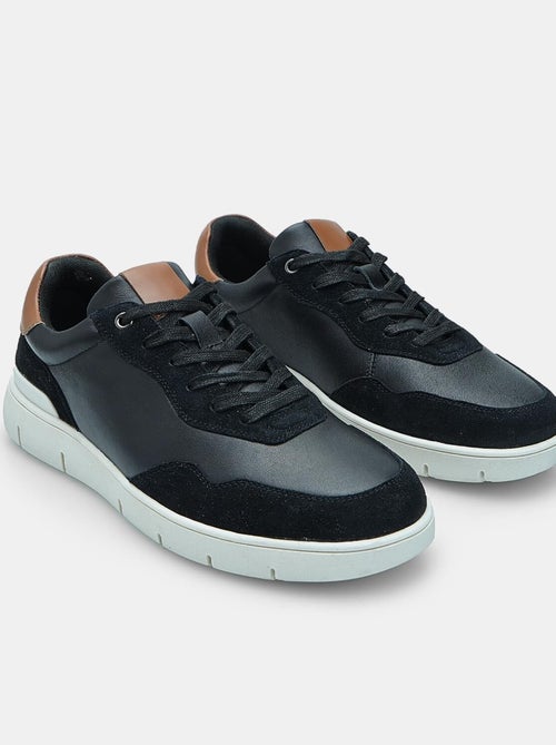 Sneakers en cuir Bata - Kiabi
