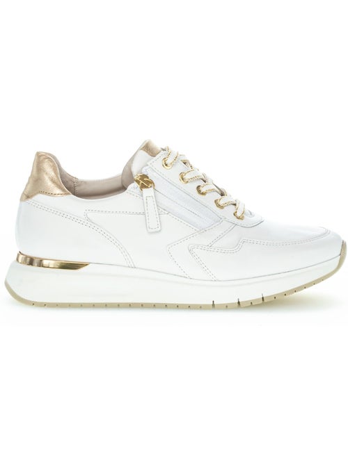Sneakers  en cuir - Kiabi