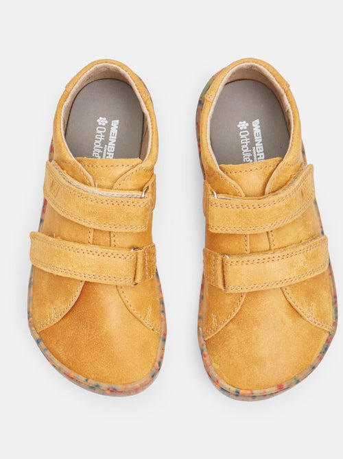 Sneakers en cuir - Kiabi