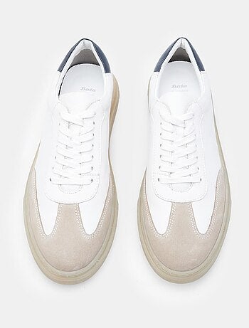 Sneakers en cuir confortables BATA