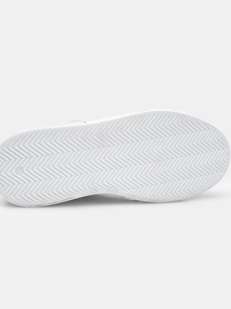 Sneakers en cuir confortables  BATA Blanc Vert - Kiabi