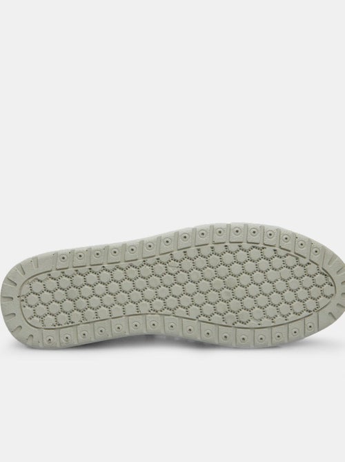 Sneakers en cuir - Kiabi