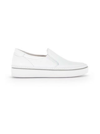 Sneakers  en cuir lisse Gabor