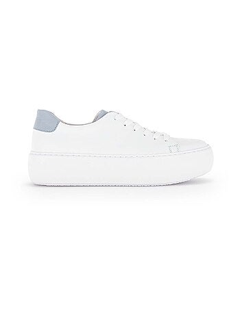 Sneakers en cuir lisse Gabor