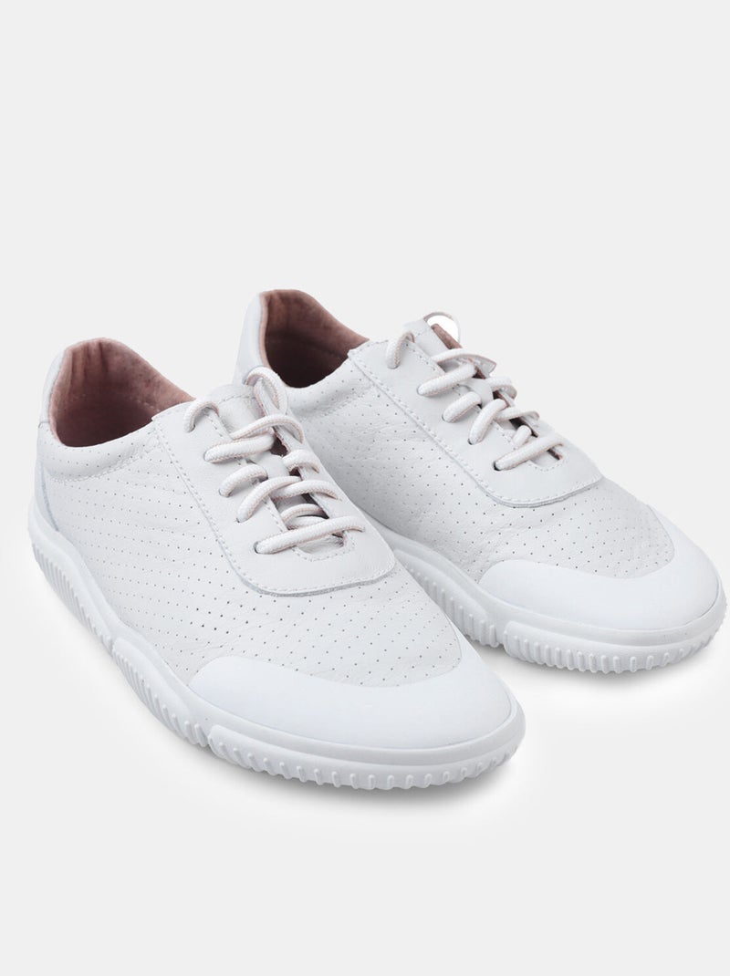 Sneakers en cuir Weinbrenner BAREFOOT BATA Blanc - Kiabi