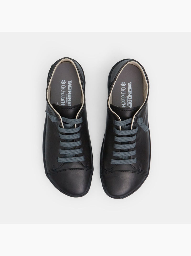 Sneakers en cuir Weinbrenner BAREFOOT BATA Noir - Kiabi