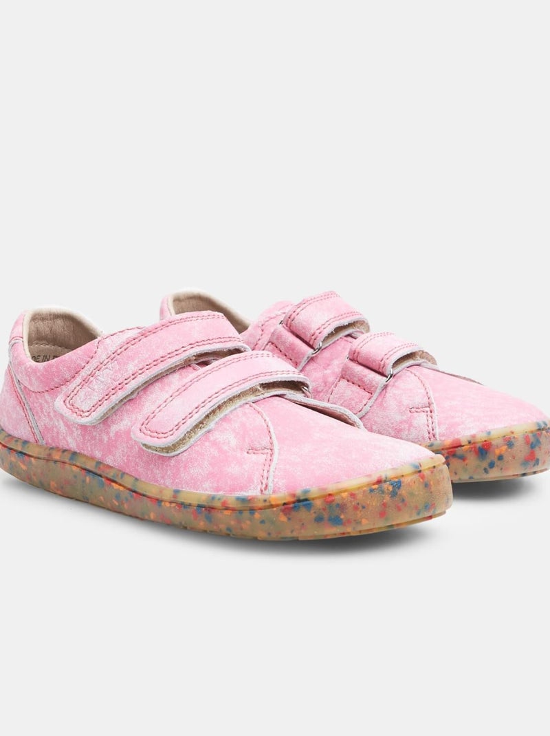 Sneakers en cuir WEINBRENNER Rose - Kiabi