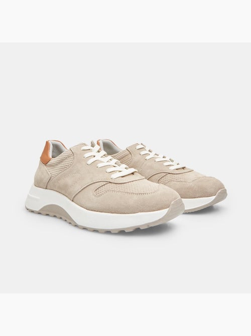 Sneakers en daim BATA - Kiabi