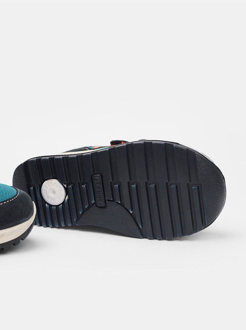 Sneakers en daim BATA Bleu - Kiabi
