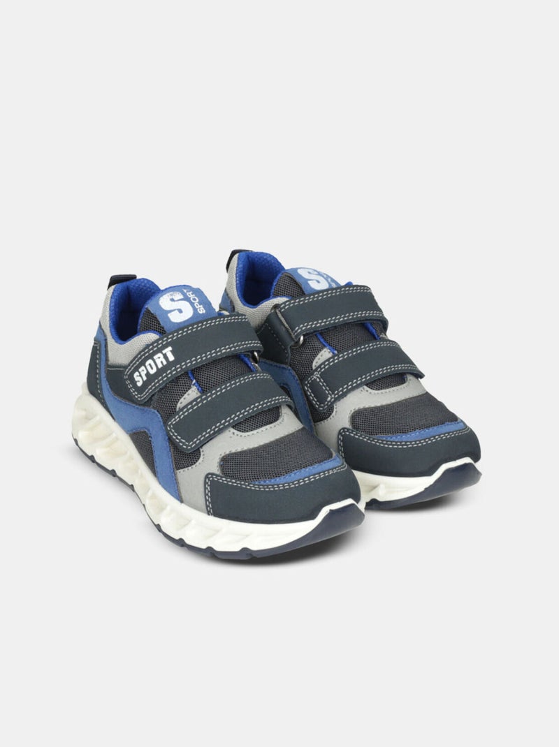 Sneakers en daim BATA Bleu - Kiabi