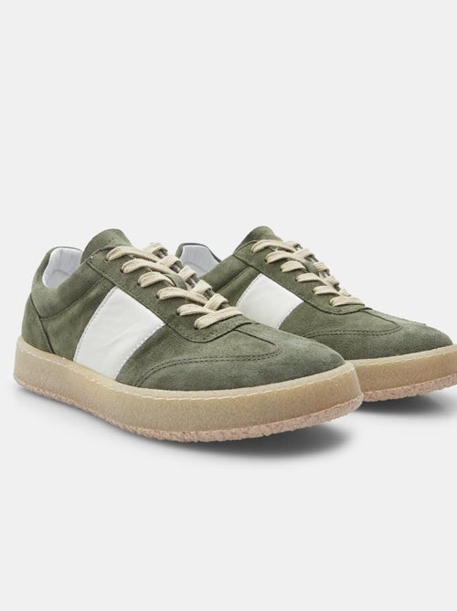 Sneakers en daim BATA - Kiabi