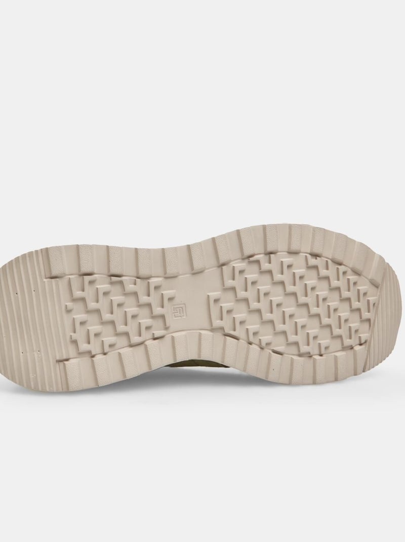Sneakers en daim BATA Vert - Kiabi