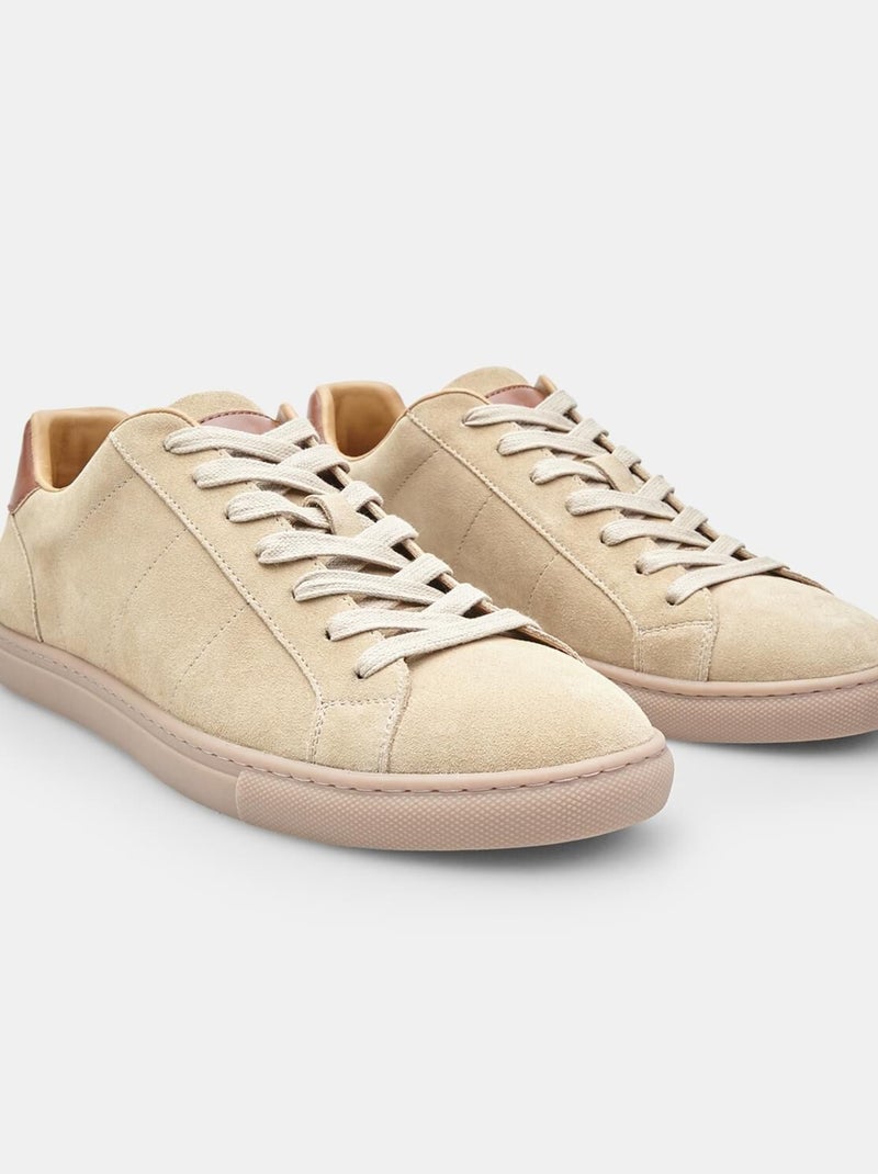 Sneakers en daim confortables  BATA Beige - Kiabi