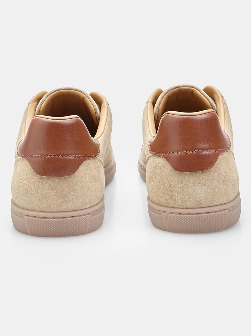 Sneakers en daim confortables  BATA Beige - Kiabi