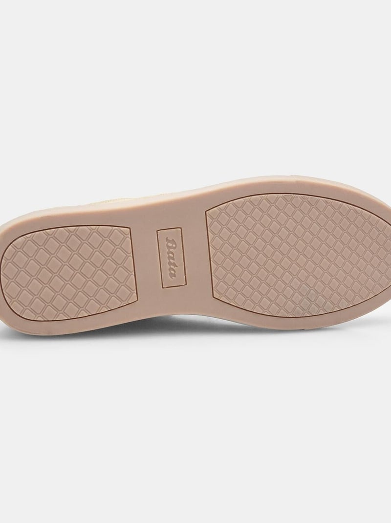 Sneakers en daim confortables  BATA Beige - Kiabi