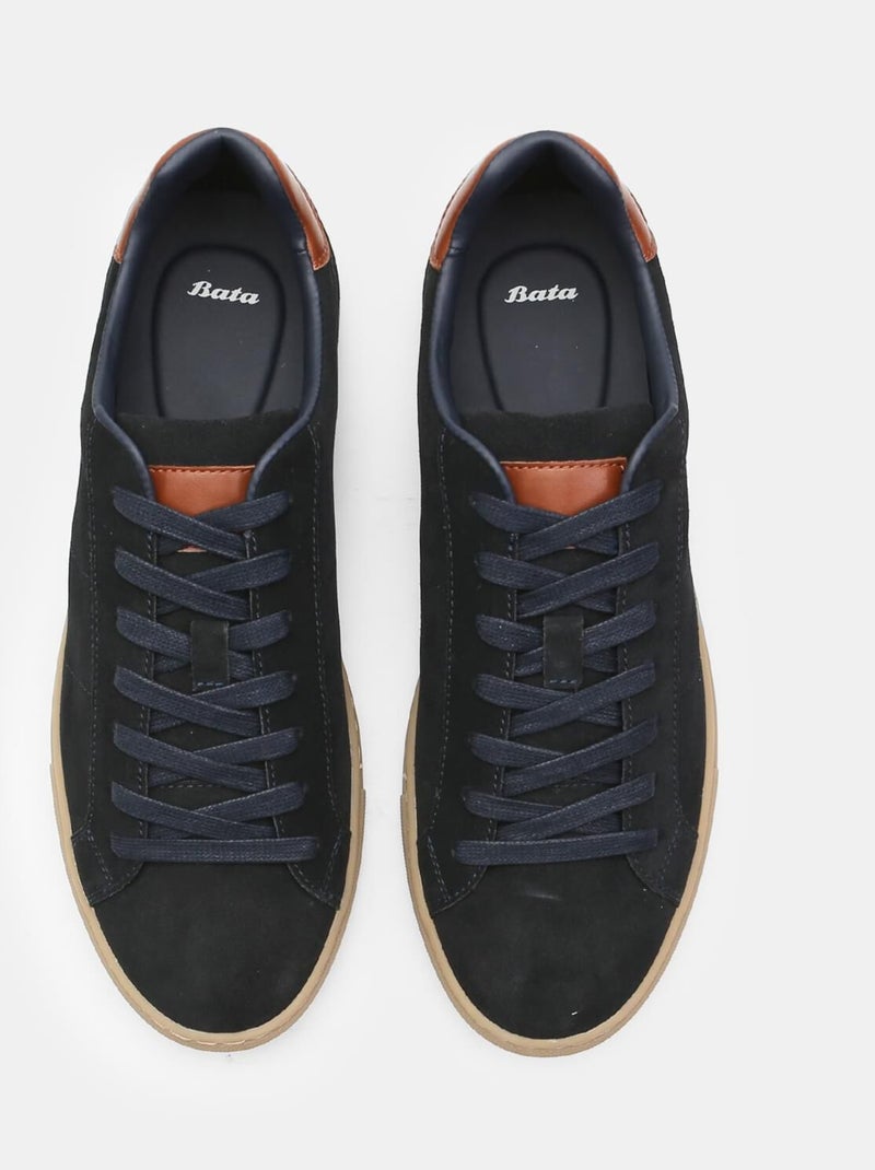 Sneakers en daim confortables  BATA Bleu - Kiabi