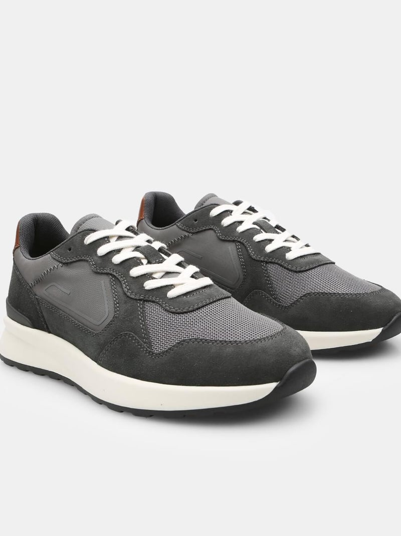 Sneakers en daim confortables  BATA Gris - Kiabi