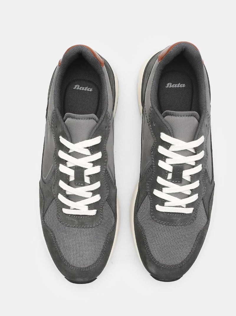 Sneakers en daim confortables  BATA Gris - Kiabi