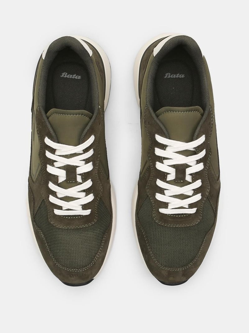 Sneakers en Suede confortables  BATA Vert - Kiabi