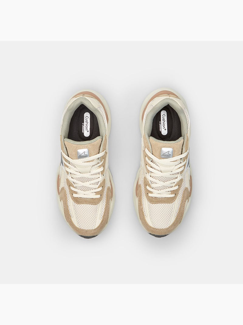 Sneakers femme Power XOZETA Bronze - Kiabi