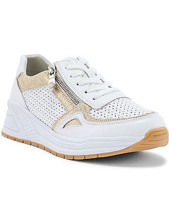 Sneakers femme zippées - PEDICONFORT