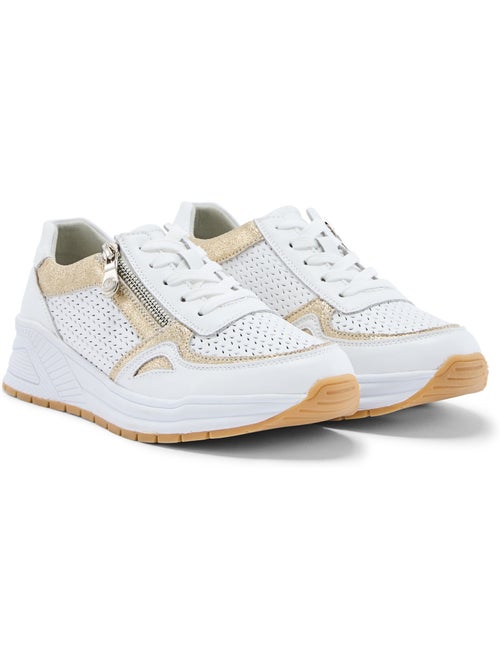 Sneakers femme zippées - PEDICONFORT - Kiabi
