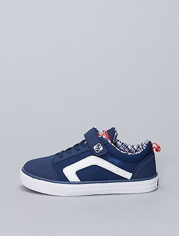 Sneakers 'Freegun' à scratchs et lacets
