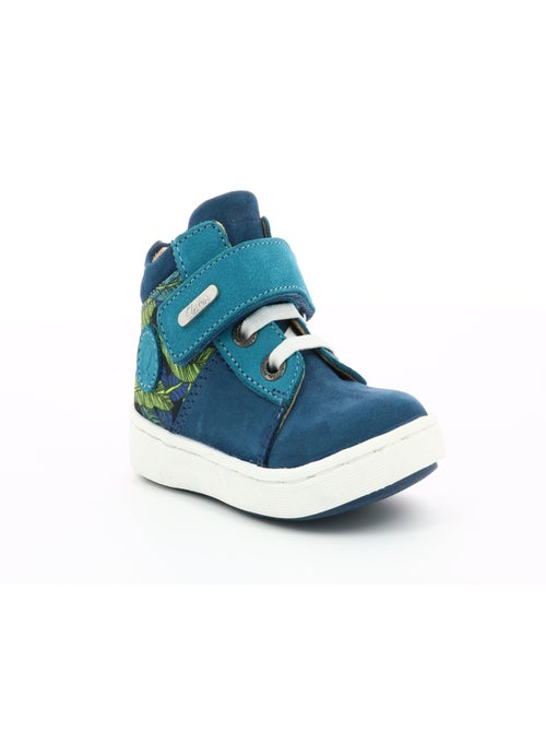 Sneakers hautes Cuir Soubi Aster - Kiabi