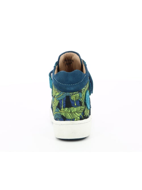 Sneakers hautes Cuir Soubi Aster - Kiabi